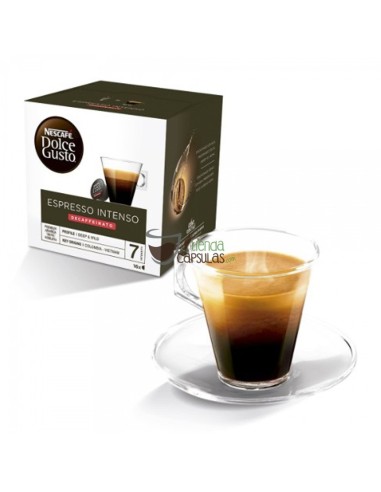 Cápsulas Nescafé® Dolce Gusto® - Espresso Intenso Descafeinado - 16 unidades