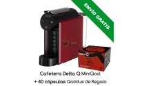 Cafetera Delta® Q MiniQool + 40 cápsulas Qalidus de Regalo (Envío Gratis)