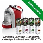 Cafetera Caffitaly S16 Diadema + 40 cápsulas Montecelio STRACTO de Regalo (Envío Gratis)