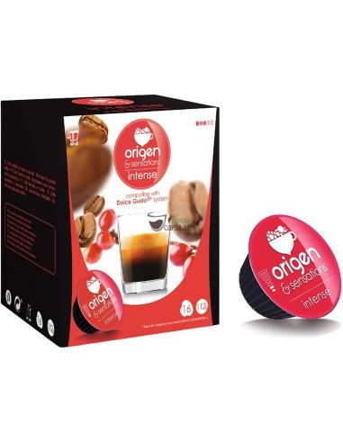 Cápsulas Origen & Sensations - Intenso - 16 unidades