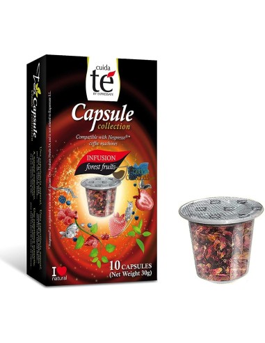 Cuidaté - Té Frutas del Bosque - 10 cápsulas