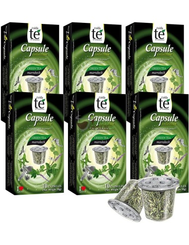 Pack Cápsulas Cuidaté - Té Marrakech - 60 unidades