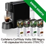 Cafetera Caffitaly Volta S35R + 40 cápsulas Montecelio STRACTO de Regalo (Envío Gratis)