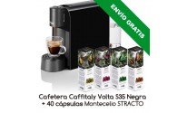 Cafetera Caffitaly Volta S35R + 40 cápsulas Montecelio STRACTO de Regalo (Envío Gratis)