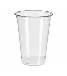 Vasos de plástico - Transparente 330cc - 50 unidades