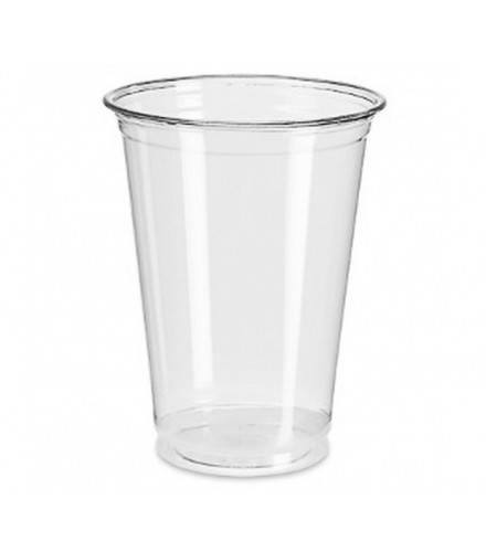 Vasos de plástico - Transparente 330cc - 50 unidades
