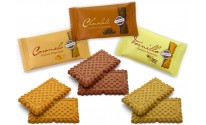 Galletas de Cortesía Saes - Vainilla, Caramelo y Chocolate - 200 unidades