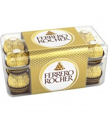 Bombones Praliné de Chocolate 200g - Ferrero Rocher - 16 unidades