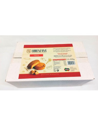 Galletas Cafento Lorenzana - Fresa - Caja 500g
