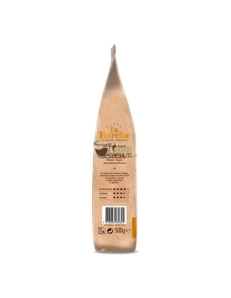 Café en grano La Estrella - Tueste Natural - 500g