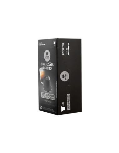 Cápsulas Origen & Sensations - Pura Aluminio - Ristretto - 20 unidades
