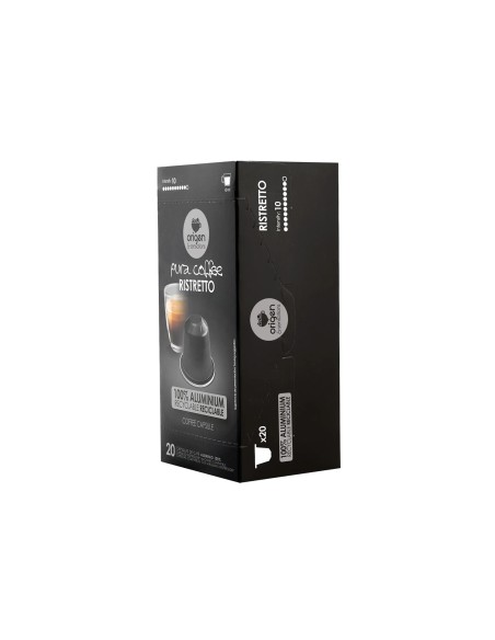 Cápsulas Origen & Sensations - Pura Aluminio - Ristretto - 20 unidades
