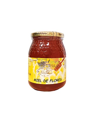 Miel de Castilla-La Mancha (Barrax - Albacete) Casas de Abril - Mil Flores - Tarro 1kg