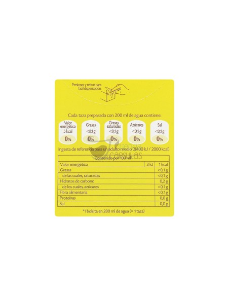 Infusión bolsitas Pompadour® - Cúrcuma con Canela y Vainilla - 20 unidades