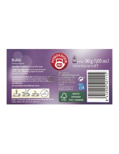Infusión bolsitas Pompadour® - Boldo - 20 unidades 2