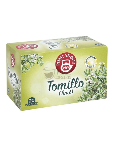 Infusión bolsitas Pompadour® - Tomillo - 20 unidades