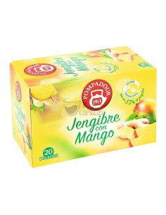 Infusión bolsitas Pompadour® - Jengibre con Mango - 20 unidades