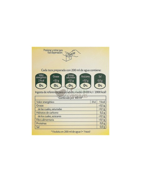 Infusión bolsitas Pompadour® - Jengibre con Limón - 20 unidades