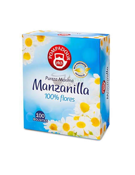 Infusión bolsitas Pompadour® - Manzanilla - 100 unidades