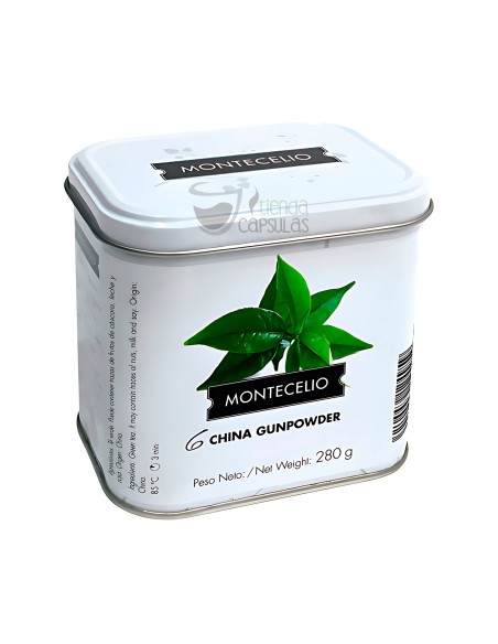 Infusión granel Montecelio - Té verde China Gunpowder - 280g
