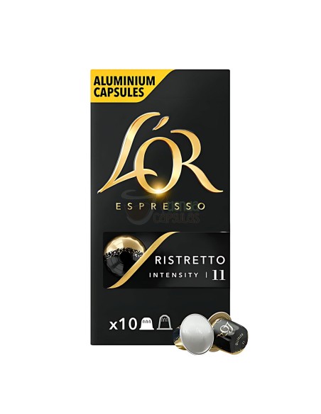 Cápsulas L'OR Espresso - 11 Ristretto - 10 unidades