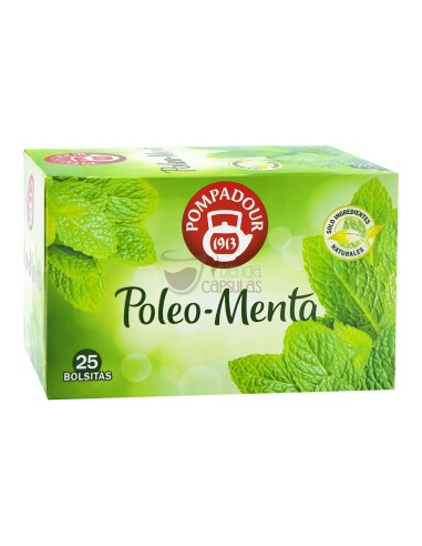 Infusión bolsitas Pompadour® - Poleo-Menta - 25 unidades