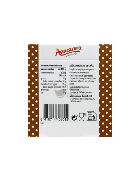 Azúcar Azucarera - moreno en azucaritos - 300g