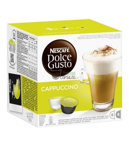 Nescafé Dolce Gusto® Cappuccino - 16 cápsulas (8 tazas)