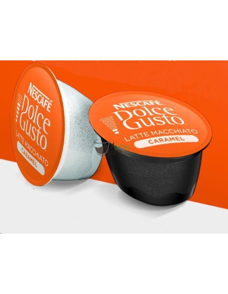 Nescafé® Dolce Gusto® Latte Macchiato Caramelo - 16 cápsulas