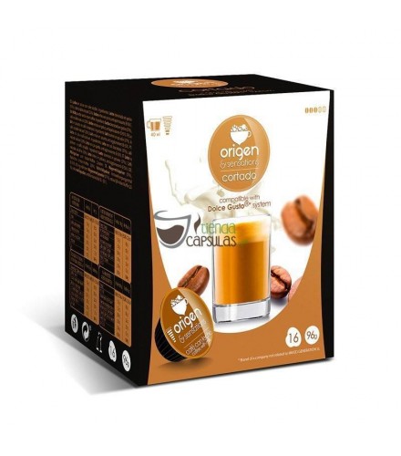 Cápsulas Origen & Sensations - Cortado - 16 unidades