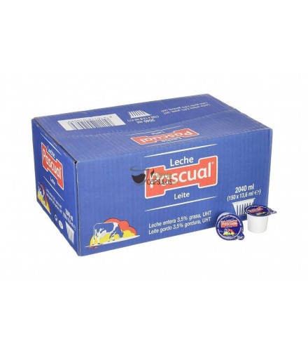 Leche en monodosis Pascual® - Caja - 150 unidades