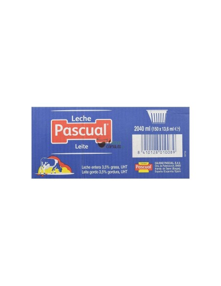 Leche en monodosis Pascual® - Caja - 150 unidades