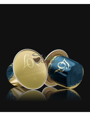 Cápsulas L'OR Espresso - 9 Ristretto Decaffeinato - 10 unidades