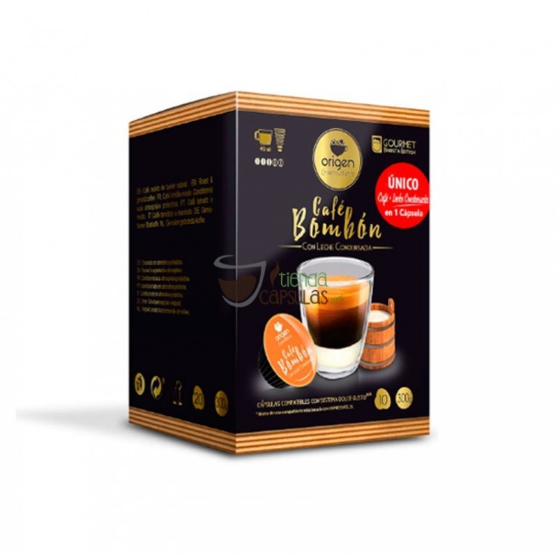 Comprar Capsula Café Descafeinado Baqué (Dolce Gusto) 10Uds - Venta de  Infusiones y cafe en
