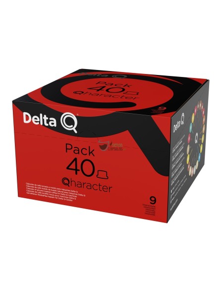 Cápsulas Delta® Q - 9 Qharacter - 40 unidades