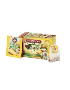 Infusión bolsitas Pompadour® - Jengibre con Mango - 20 unidades 2