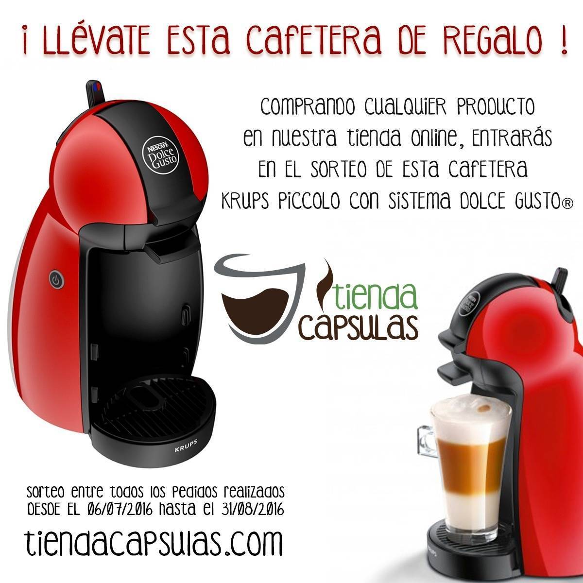 Sorteo tienda cápsulas